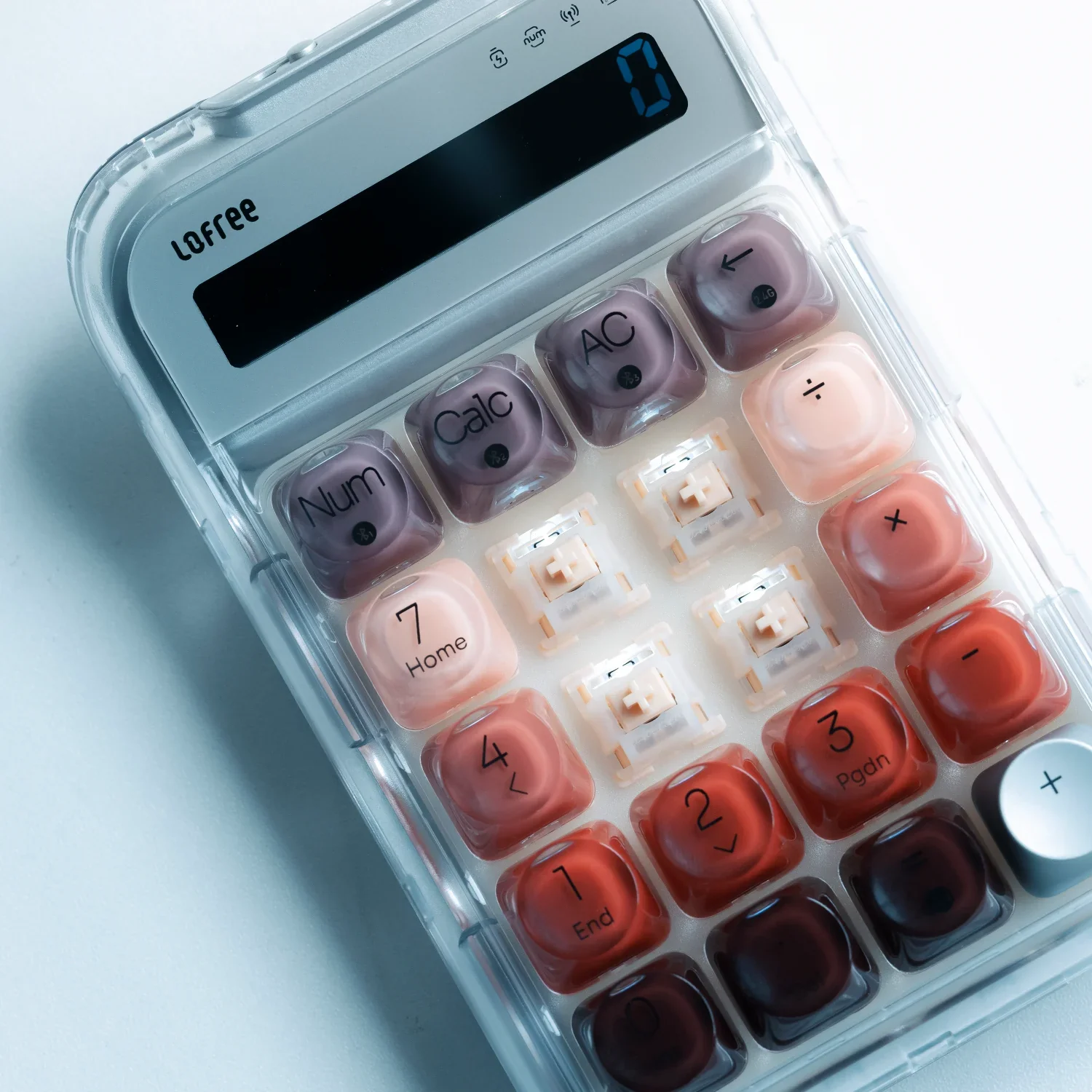 Lipstick Tri-Mode Wireless Numpad (Silver) - Image 10
