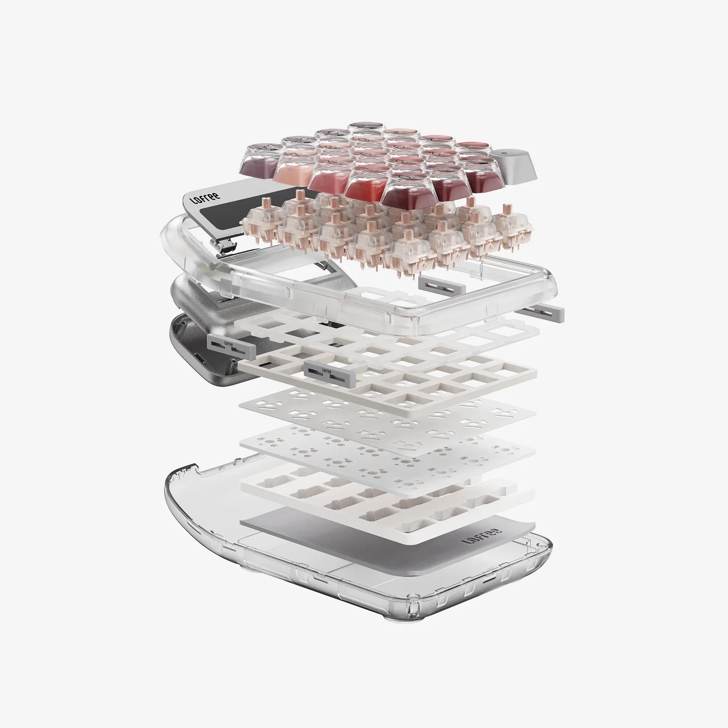 Lipstick Tri-Mode Wireless Numpad (Silver) - Image 4