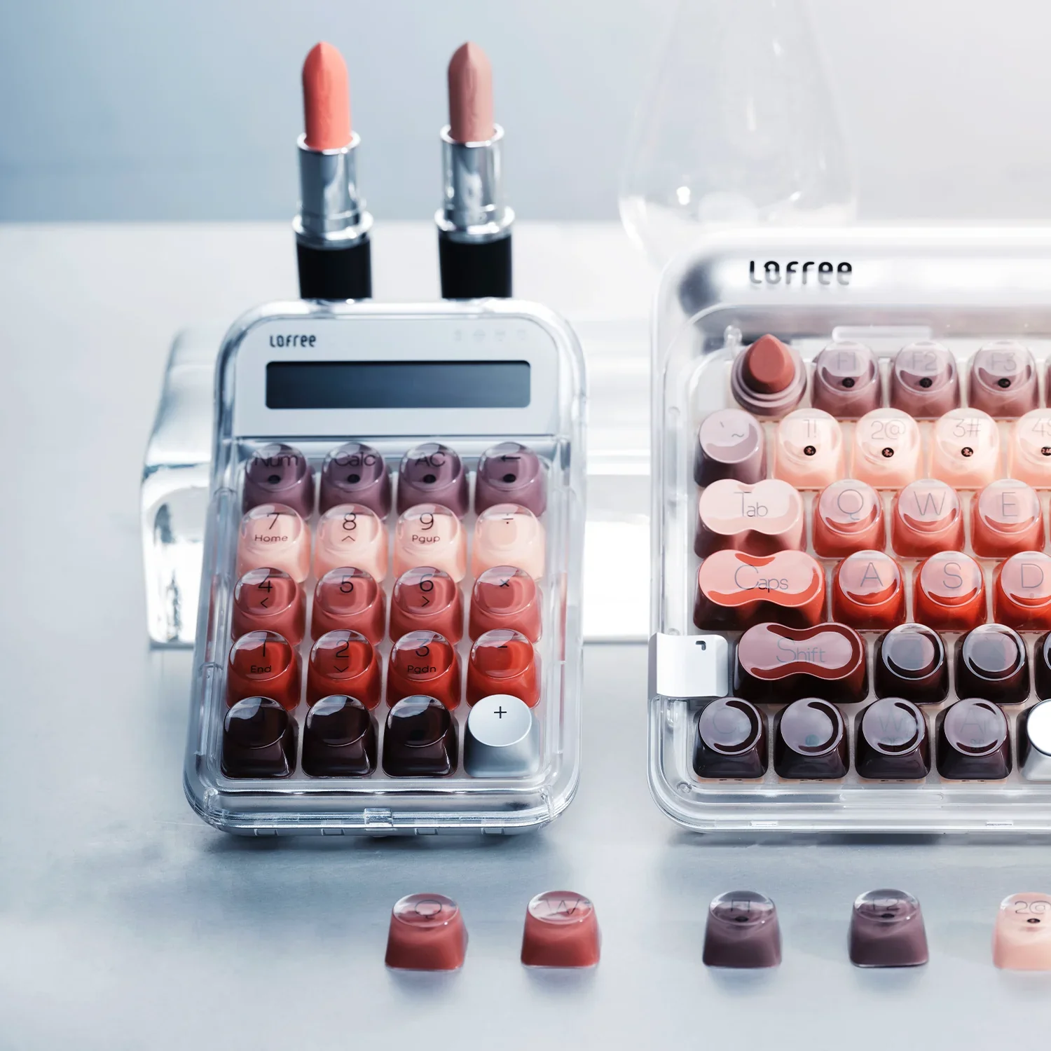 Lipstick Tri-Mode Wireless Numpad (Silver) - Image 8