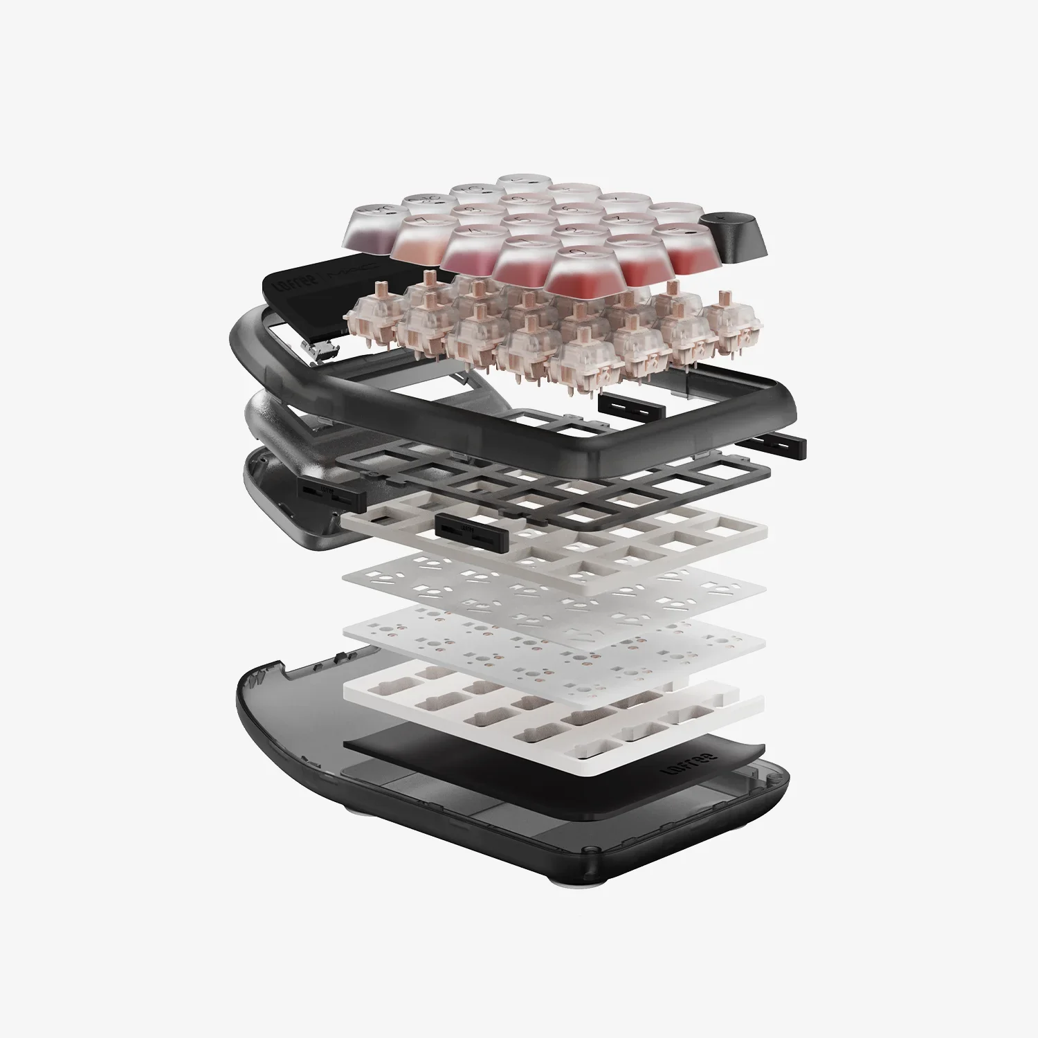 Lipstick Tri-Mode Wireless Numpad (Black) - Image 4