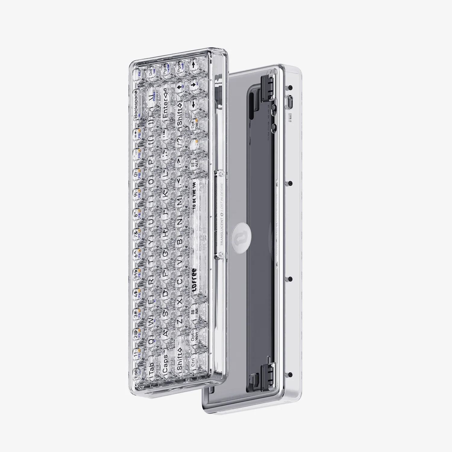 1% Transparent Mechanical Keyboard - Image 4