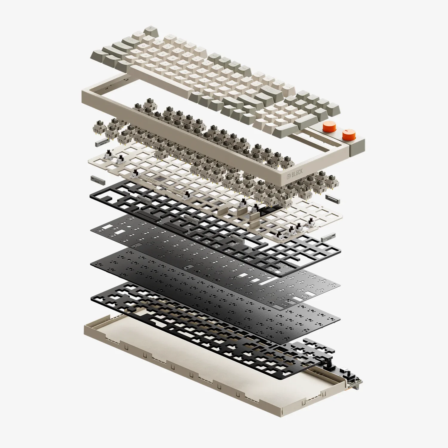 Block Mechanical Keyboard - Image 8