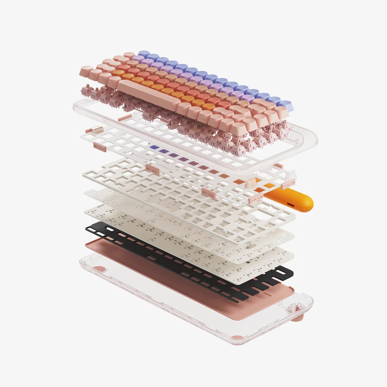 Sugar Color 70s Mechanical Keyboard - Image 7