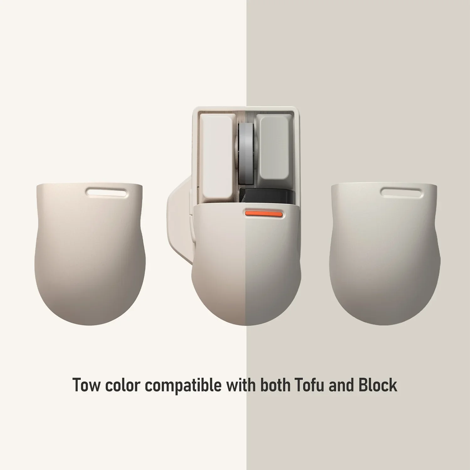 Touch PBT Mouse Replacement Back Cover - Image 4
